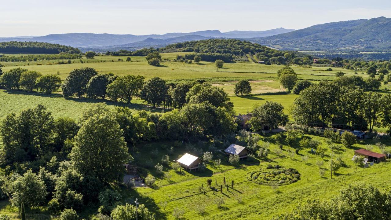 Glamping In Toscana, Luxury Tents In Agriturismo Biologico ソラーノ エクステリア 写真