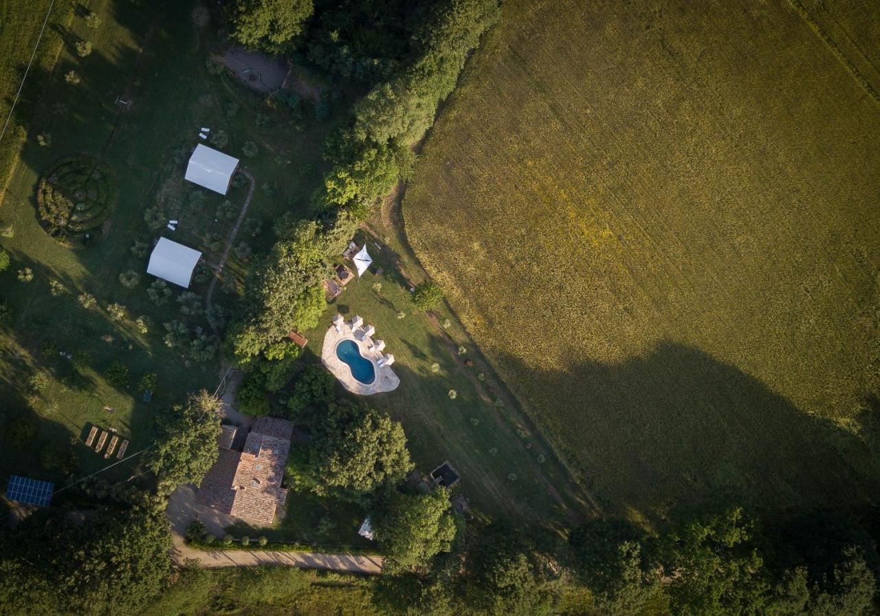 Glamping In Toscana, Luxury Tents In Agriturismo Biologico ソラーノ エクステリア 写真