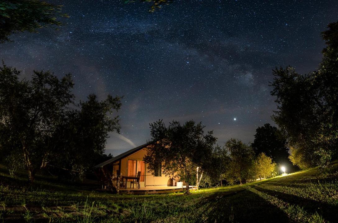 Glamping In Toscana, Luxury Tents In Agriturismo Biologico ソラーノ エクステリア 写真