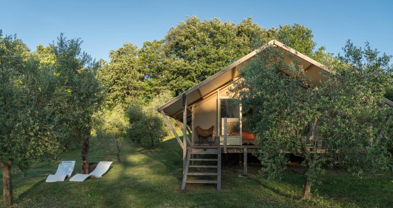 Glamping In Toscana, Luxury Tents In Agriturismo Biologico ソラーノ エクステリア 写真