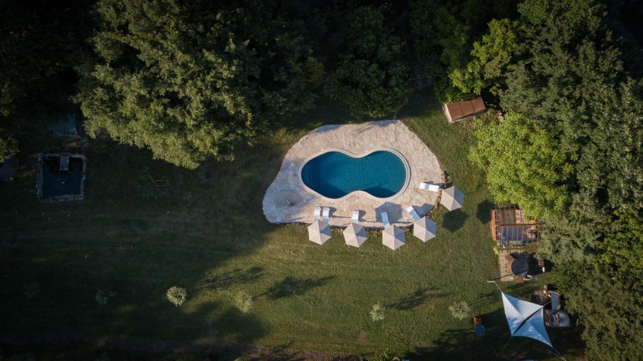 Glamping In Toscana, Luxury Tents In Agriturismo Biologico ソラーノ エクステリア 写真