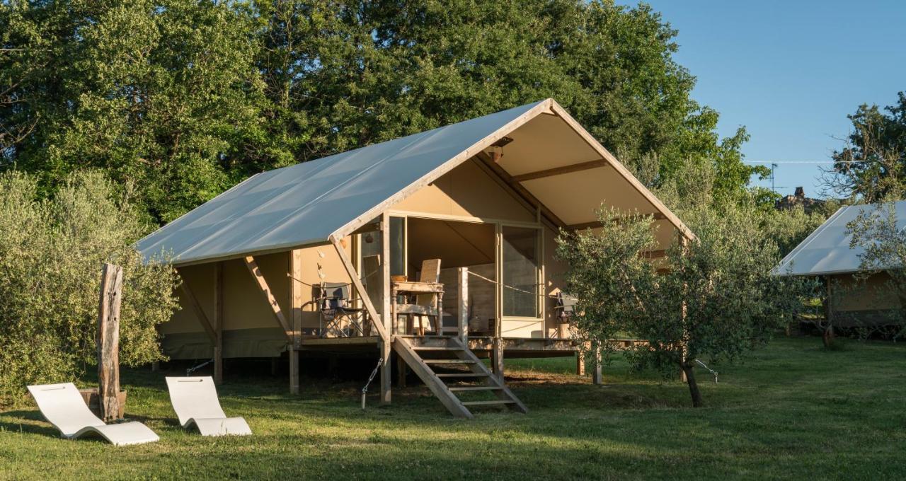 Glamping In Toscana, Luxury Tents In Agriturismo Biologico ソラーノ エクステリア 写真