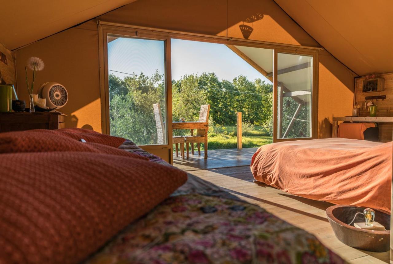 Glamping In Toscana, Luxury Tents In Agriturismo Biologico ソラーノ エクステリア 写真