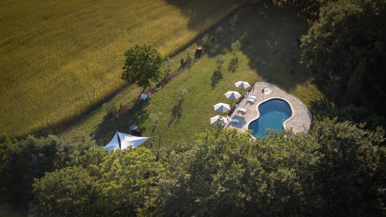 Glamping In Toscana, Luxury Tents In Agriturismo Biologico ソラーノ エクステリア 写真